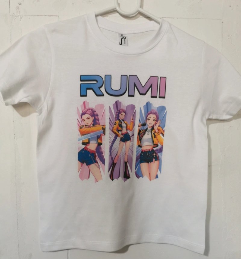 T shirt rumi kpop - vêtement personnalisé